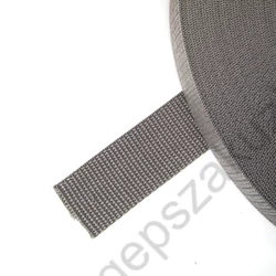 Kép 1/2 - 20 mm széles közép szürke heveder