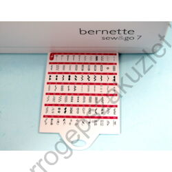 Bernette Sew Go 7programfül