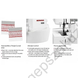 Kép 7/8 - Bernina L450 MTC száligazítás