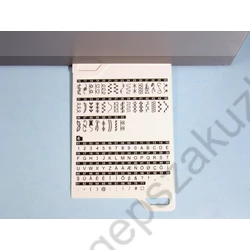 Kép 10/13 - SINGER HD6705  Heavy Duty  programtábla 1.