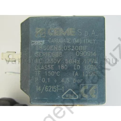 Kép 2/3 - Mágnesszelep CEME, 17W, 220V kicsi kék 0