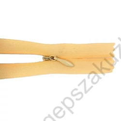 Kép 1/2 - Rejtett cipzár 60 cm  - barack - 6
