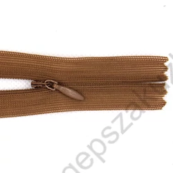 Kép 1/2 - Rejtett cipzár 60 cm - középbarna 32