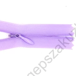 Kép 1/2 - Rejtett cipzár 60 cm  - lila - 16