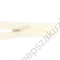 Kép 1/2 - Rejtett cipzár 25 cm  - nyers - 4