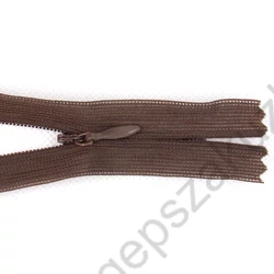 Kép 1/2 - Rejtett cipzár 35 cm  - sötét barna - 33
