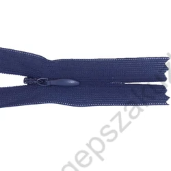 Kép 1/2 - Rejtett cipzár 60 cm  - sötét kék - 21