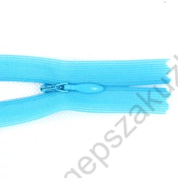 Kép 1/2 - Rejtett cipzár 25 cm - türkiz - 22