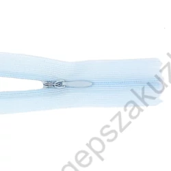 Kép 1/2 - Rejtett cipzár 25 cm - világos kék - 18