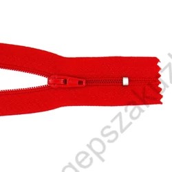 Kép 1/2 - RT-0 cipzár, 18 cm  - 820 piros