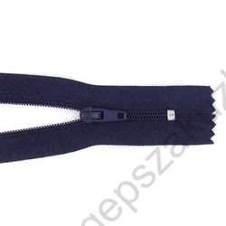 Kép 1/2 - RT-0 cipzár, 18 cm  - 058 sötétkék 