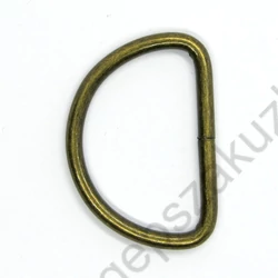 Kép 2/2 - Félkarika 30 mm antikolt fém