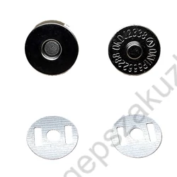 Kép 1/2 - 18 mm krómozott mágneszár  ( 1 pár)