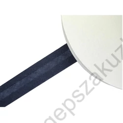 Kép 1/2 - Pamut ferdepánt 20 mm  - sötétkék 7091