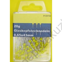 Kép 1/2 - Gombostű, üvegfejű patchwork H129153