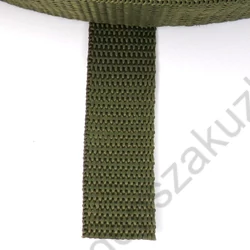 Kép 3/3 - 20 mm széles kekizöld  heveder