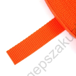 Kép 1/2 - 20 mm széles narancs színű  heveder