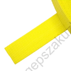 Kép 1/2 - 30 mm széles citromsárga  heveder