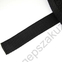 Kép 1/2 - 30 mm széles fekete heveder