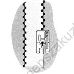Kép 4/4 - Husqvarna árokba varró talp - 413058445