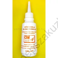 Kép 1/2 - Varrógépolaj 120ml  - fehér olaj! 