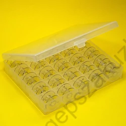 Kép 1/4 - Orsótartó doboz  + 25db 2518P műanyag orsó 