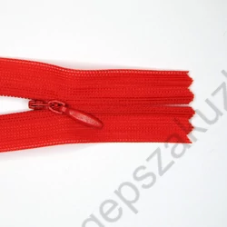 Kép 2/2 - Rejtett cipzár 25 cm  - piros 9