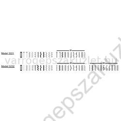 Kép 5/12 - SINGER 3221 programok