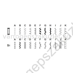 Kép 4/13 - SINGER 3323 programok