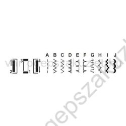 Kép 3/13 - SINGER 4411 Heavy Duty programok