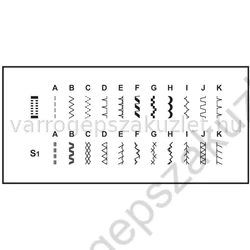 Kép 4/12 - SINGER 4423  Heavy Duty programok