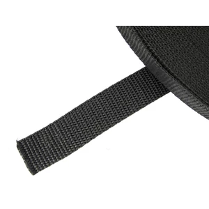 20mm széles fekete heveder