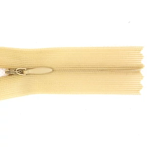 Rejtett cipzár 25 cm  -  drapp - 29