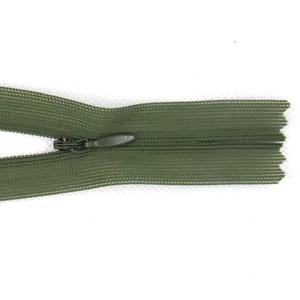 Rejtett cipzár 25 cm  - keki - 27