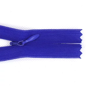 Rejtett cipzár 60 cm - királykék - 20