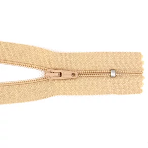 RT-0 cipzár, 18 cm  - drapp - 098