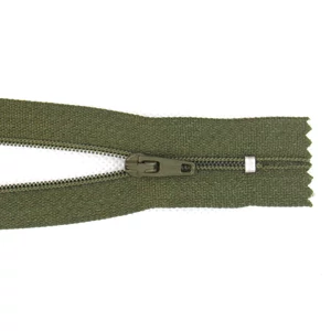 RT-0 cipzár, 18 cm  - khakizöld - 096
