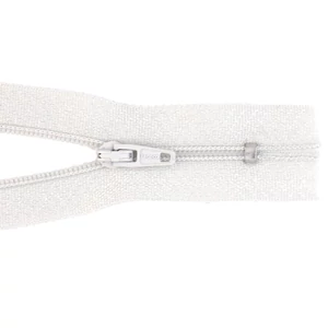 RT-0 cipzár, 30 cm  - vilagos szürke 337