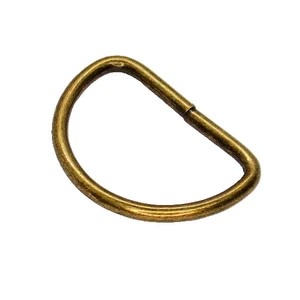 Félkarika 30 mm antikolt fém