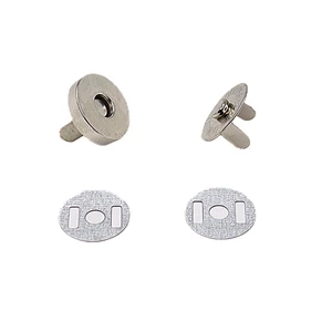 14 mm krómozott mágneszár  ( 1 pár)