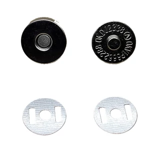 Fém mágneszár - antik -  5db - 18mm