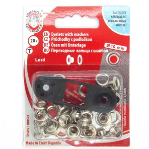 Ringli - 5 mm  - kártyás, nikkelezett 