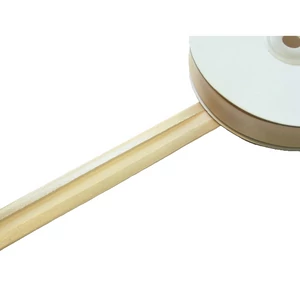 Szatén ferdepánt 20 mm - ekrü - 6370
