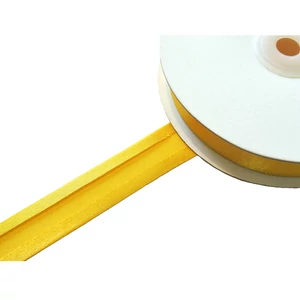Szatén ferdepánt 20 mm  -  sárga - 6354