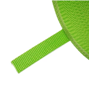 20 mm széles zöld  heveder