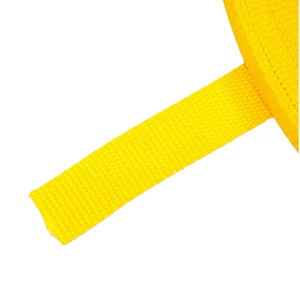 20 mm széles  napsárga heveder