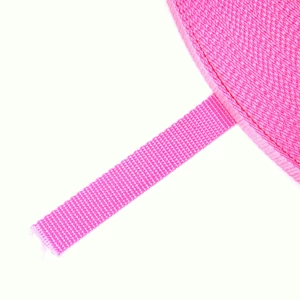 20 mm széles rózsaszínű  heveder