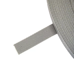 20mm széles világos szürke heveder