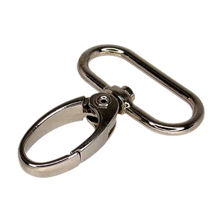 Karabíner 30 mm krómozott fém