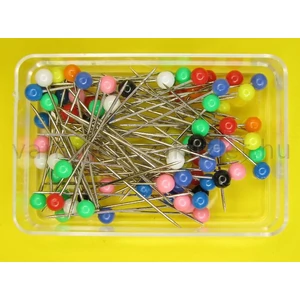 Gombostű műanyag fejjel